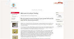Desktop Screenshot of lockyertrading.com